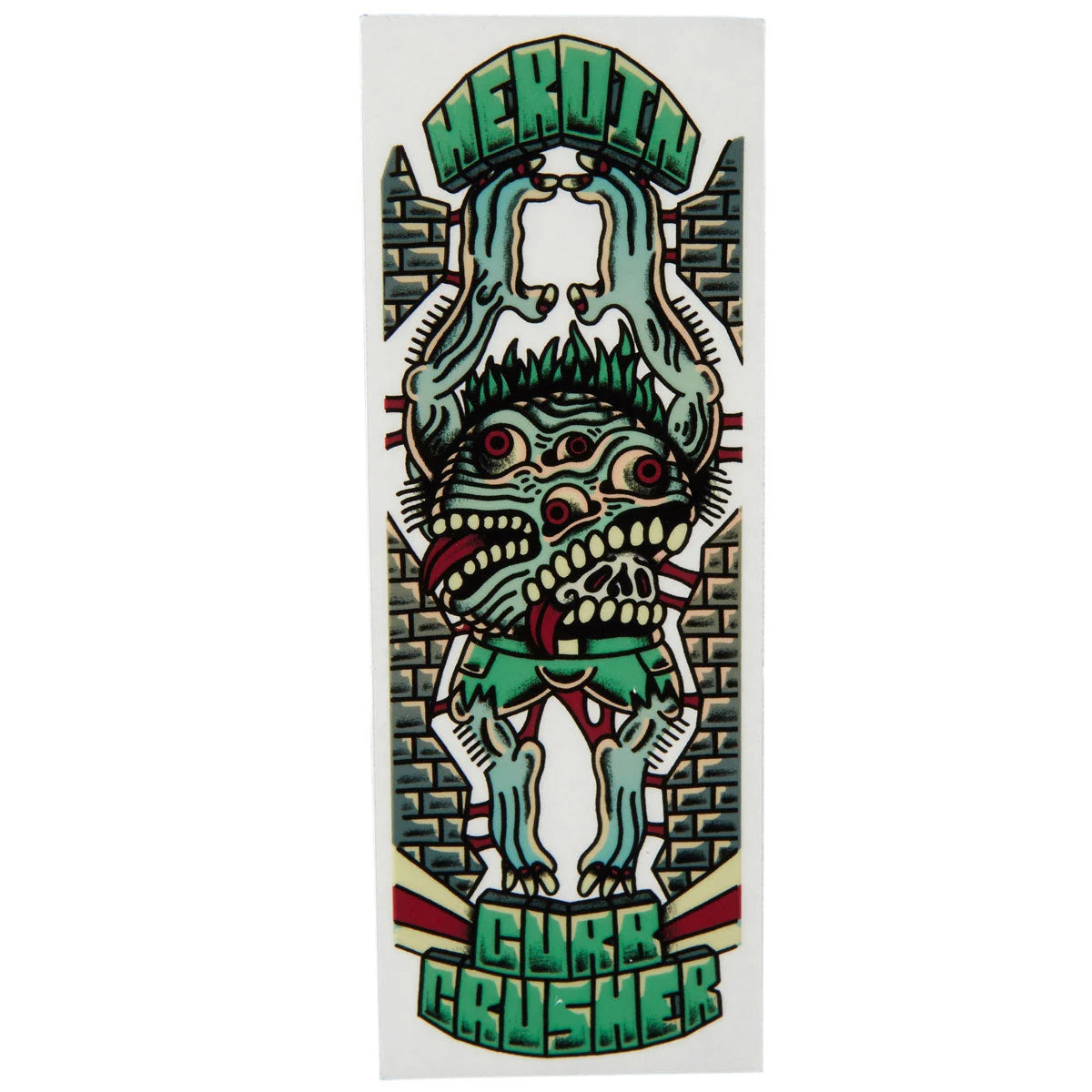 heroin teggxas crawe sticker