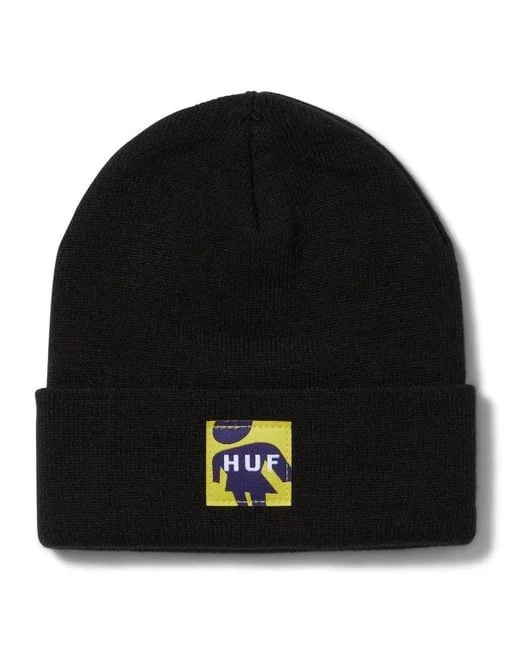 huf og crailtap logo beanie black