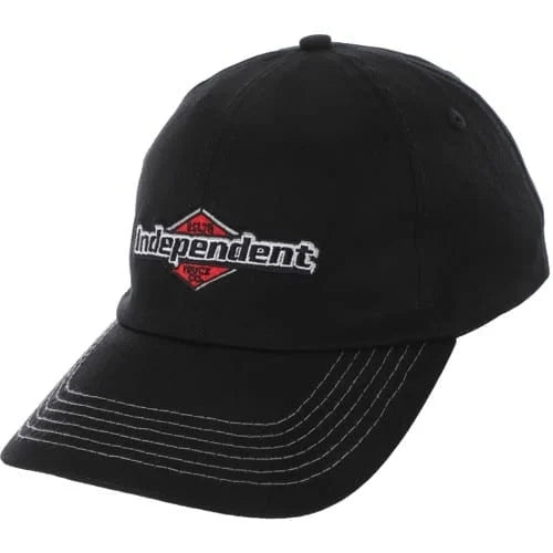 independent mojochrome dad snapback hat black