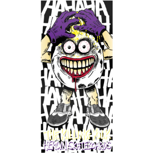 heroin fried boy killing yolk sticker