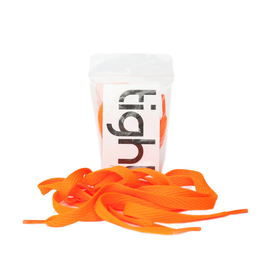 tight laces flat 45in neon orange