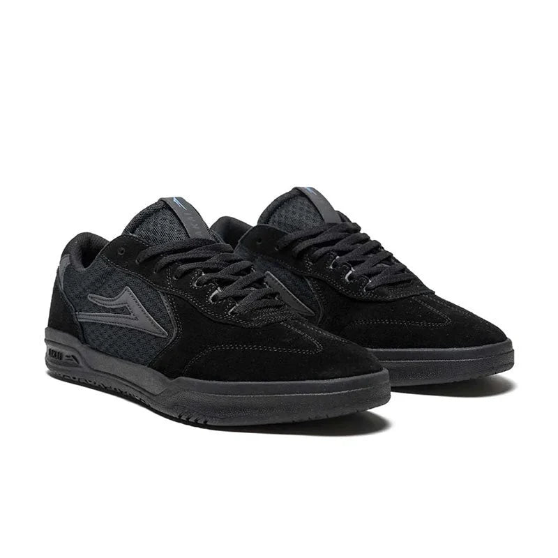lakai atlantic shoe black black suede 5