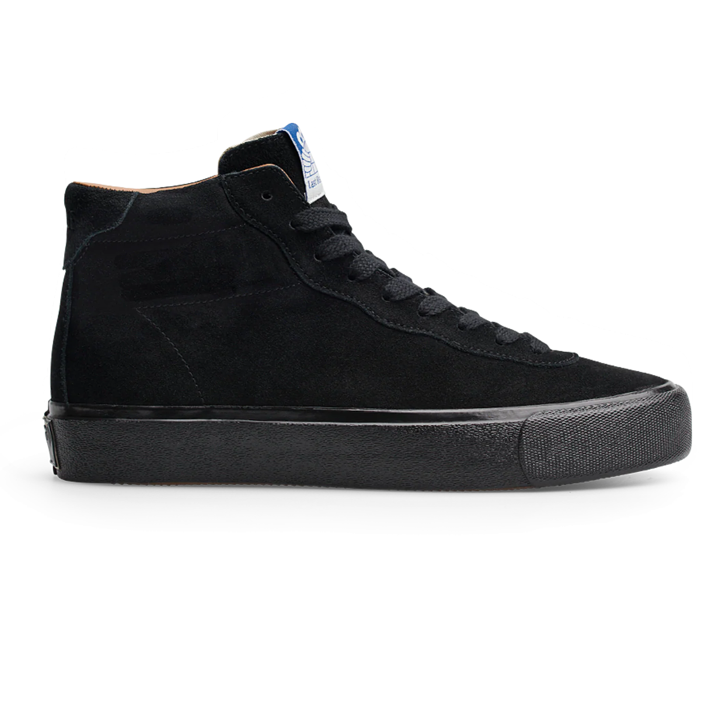 last resort ab vm001-hi shoe suede black black