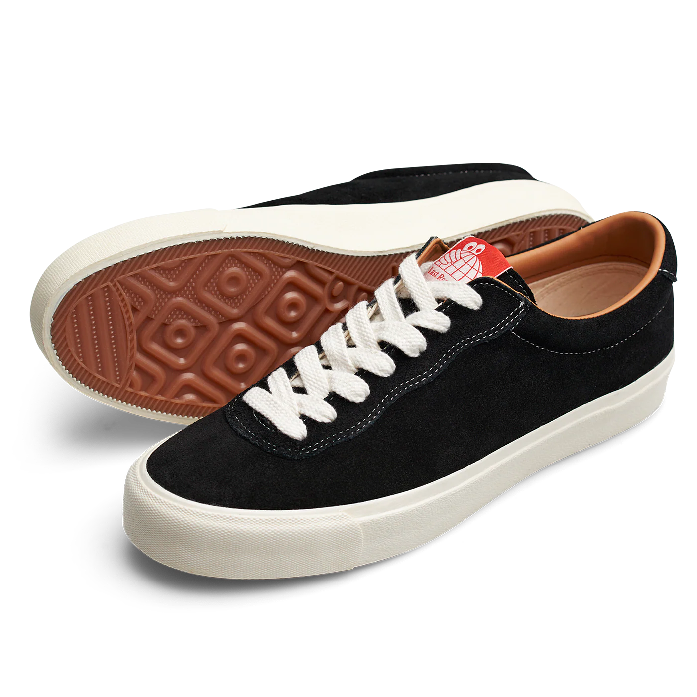 last resort ab vm001-lo shoe suede black white