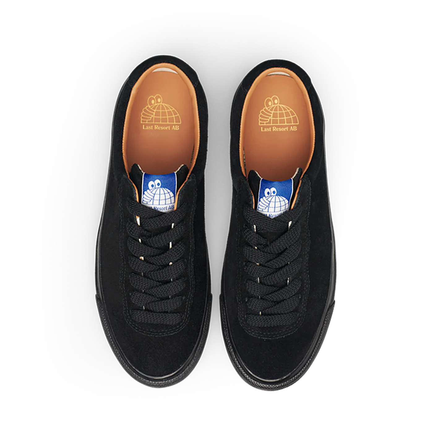 last resort ab vm001-lo shoe suede black black