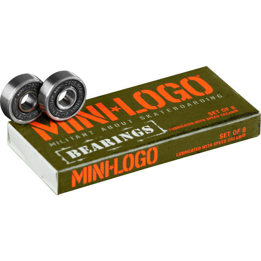 mini logo bearings  one size