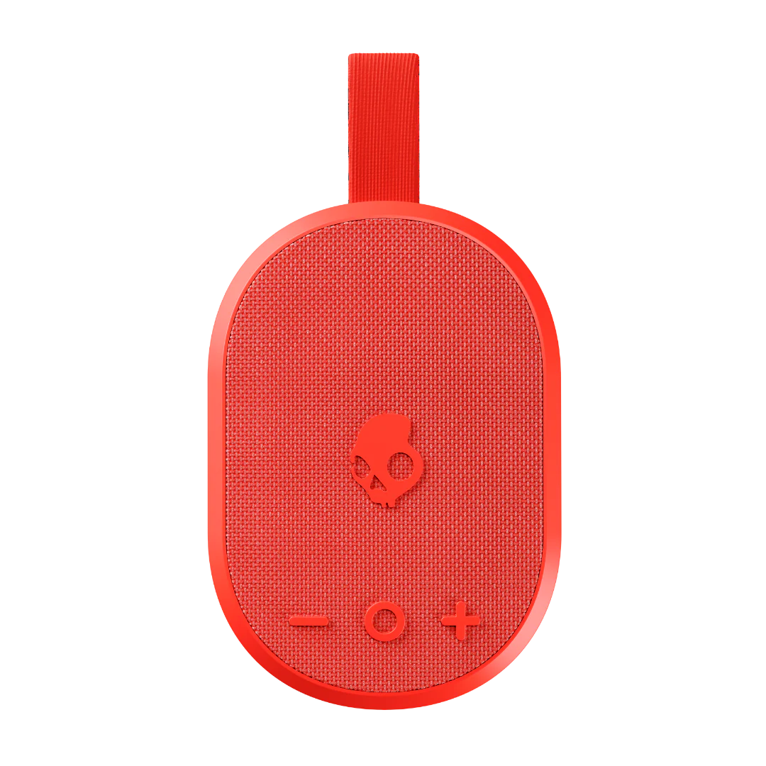 skullcandy ounce + portable speaker triple threat plasma