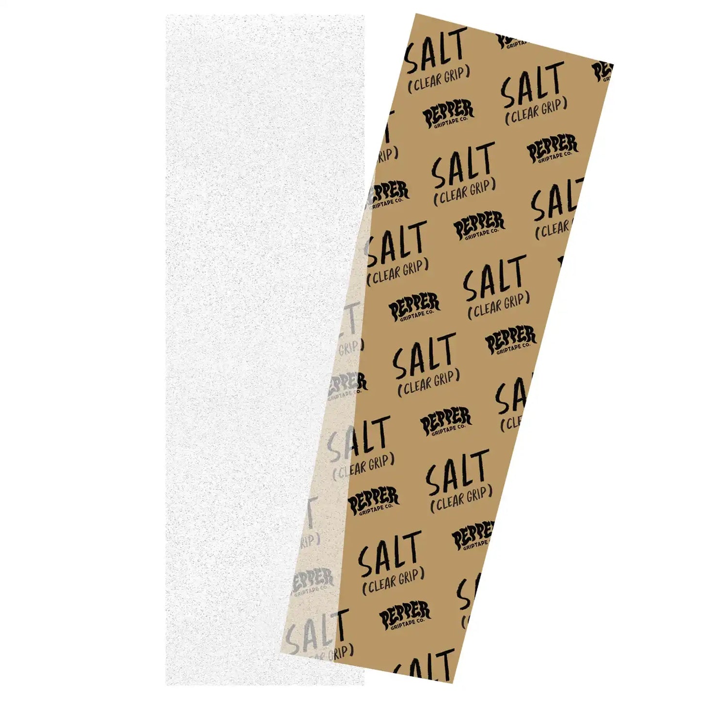 pepper salt clear 10.5in grip