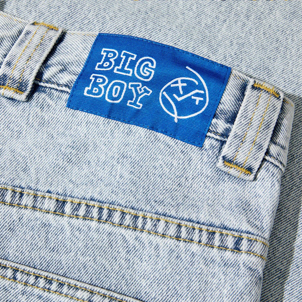 polar big boy jean light blue