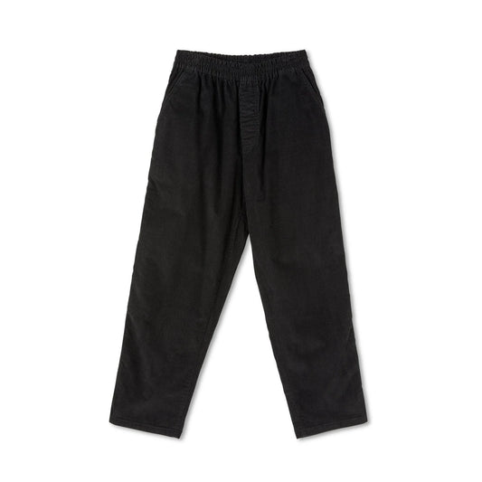 polar cord surf pant black