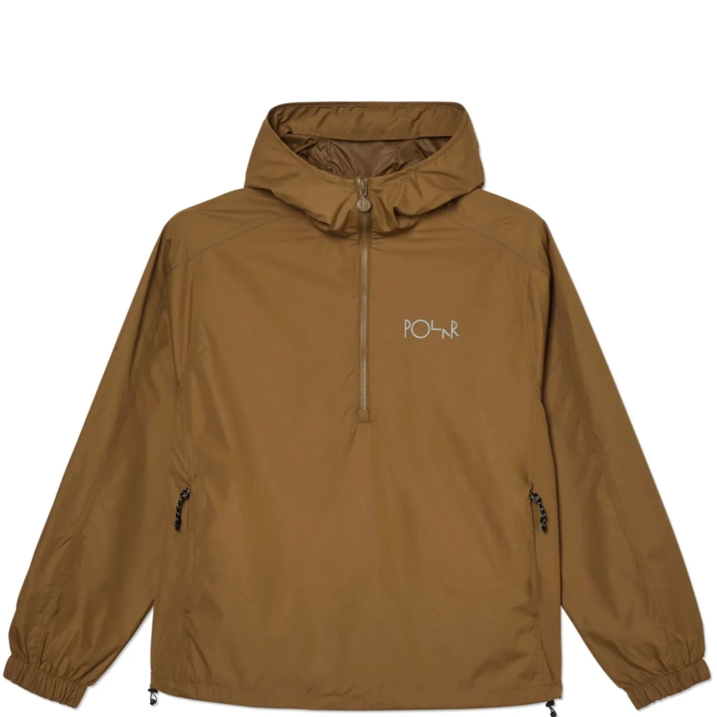 polar packable anorak brass