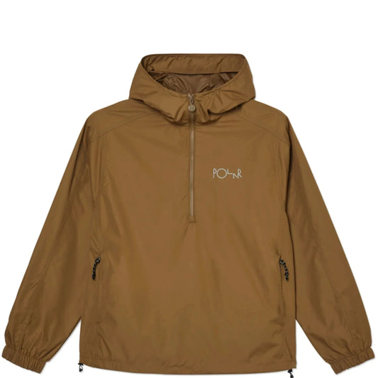 polar packable anorak brass
