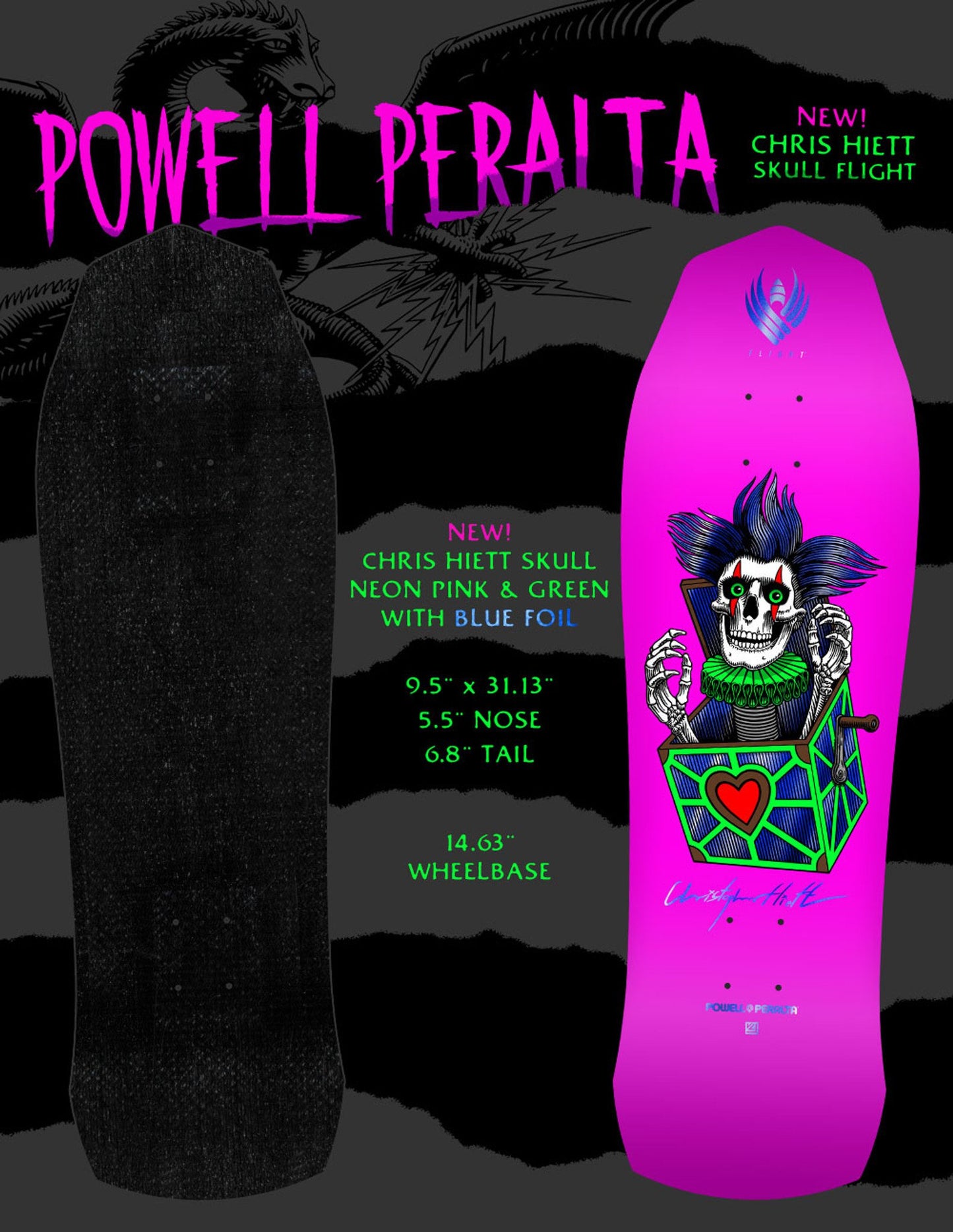 powell chris hiett skull flight 9.5 deck