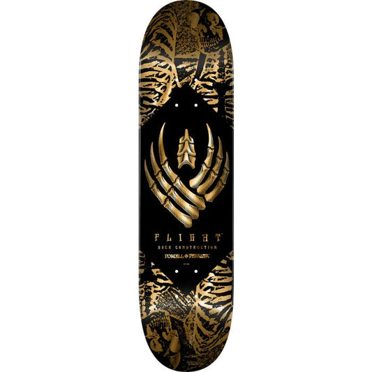 Powell Skeleton Gold Foil Flight Deck 8.63