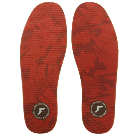 footprint kingfoam 5mm red camo insole