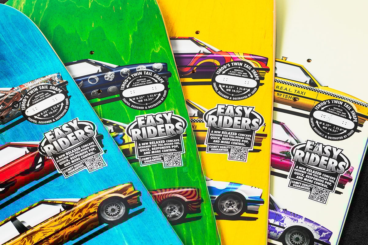 real ishod custom 1 ez tt ssd blind bag deck 8.25