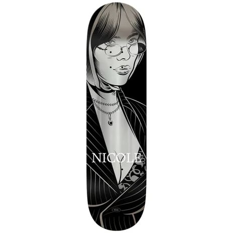 real nicole crush ltd twin nose 8.5 deck
