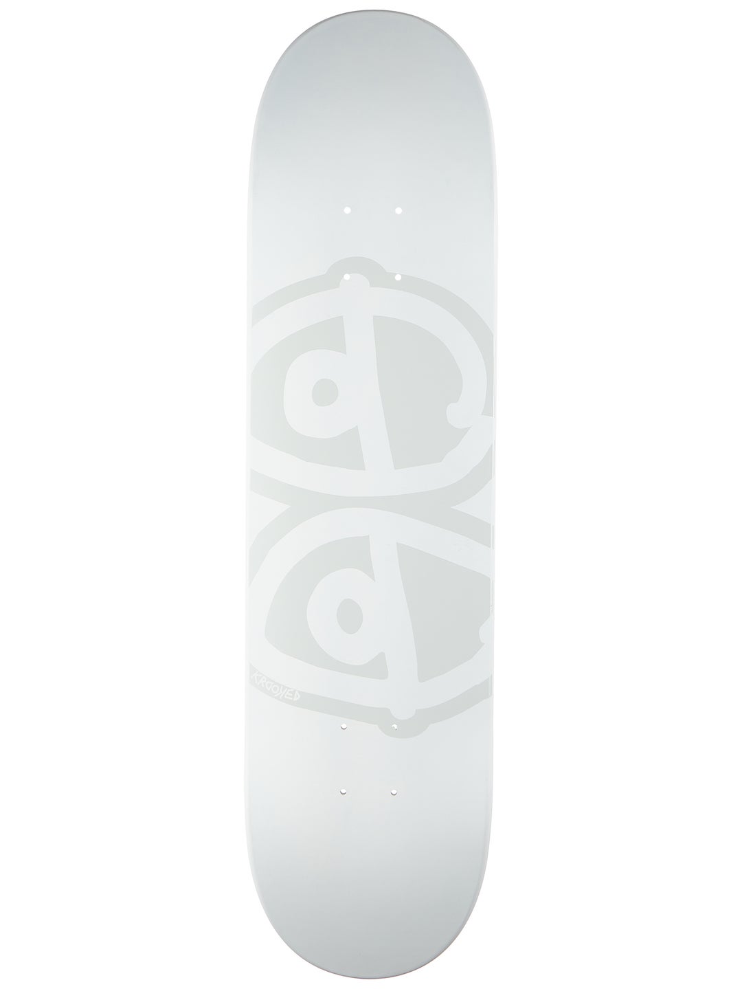 Krooked Eyes White Deck 8.06