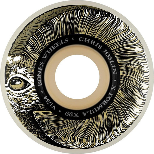 bones x formula joslin rampage 99a black v1 standard wheels 54mm