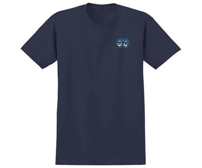 krooked strait eyes tee navy