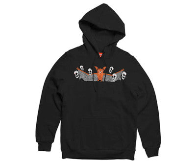 baker x neckface throwback from the dead hoodie black