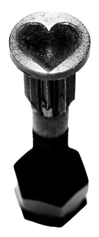 screw city heart 1in hardware 1in