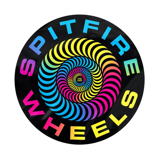 spitfire classic multi swirl 2.5in sticker