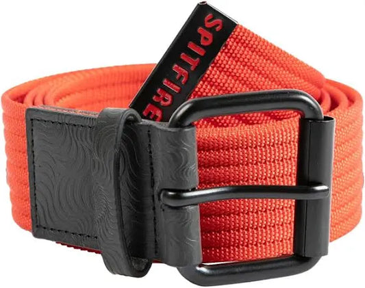 spitfire hombre tactical nylon belt red
