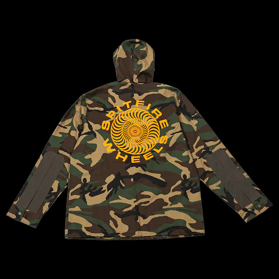 spitfire classic 87 swirl jacket camo