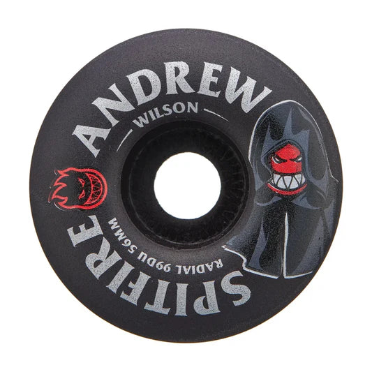 spitfire f4 99 wilson burn squad radial black wheels 56mm