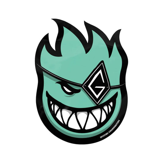 spitfire gnarhunters bighead 3in sticker