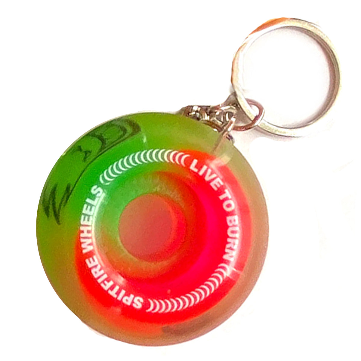 spitfire sapphire wheel keychain