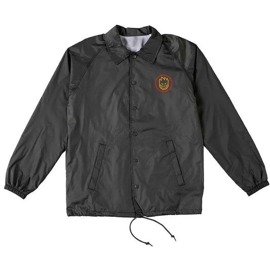 spitfire youth classic swirl fade jacket red gold black