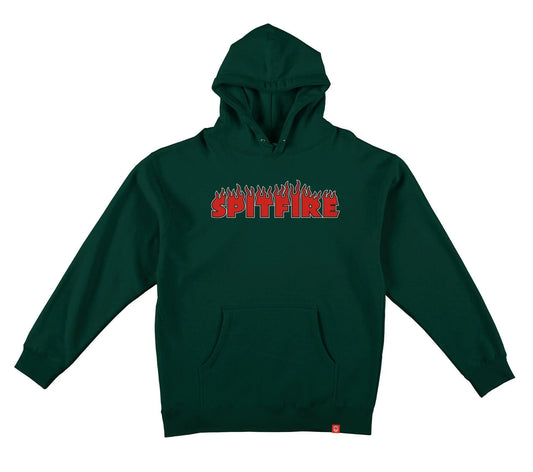 spitfire youth demonseed script hoodie green