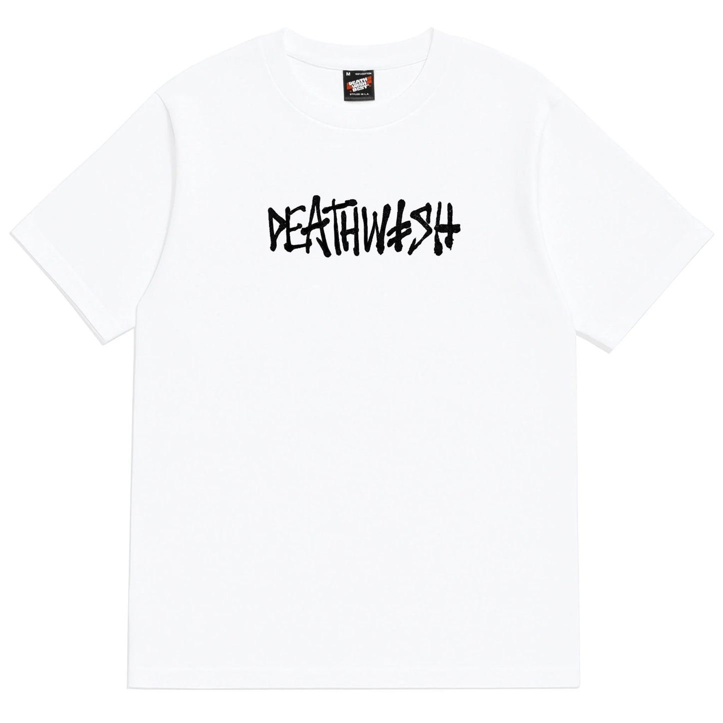 deathwish og deathspray tee white