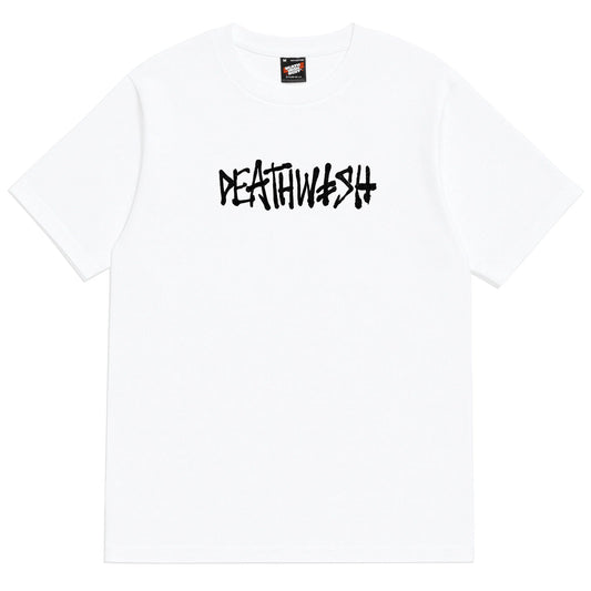 deathwish og deathspray tee white