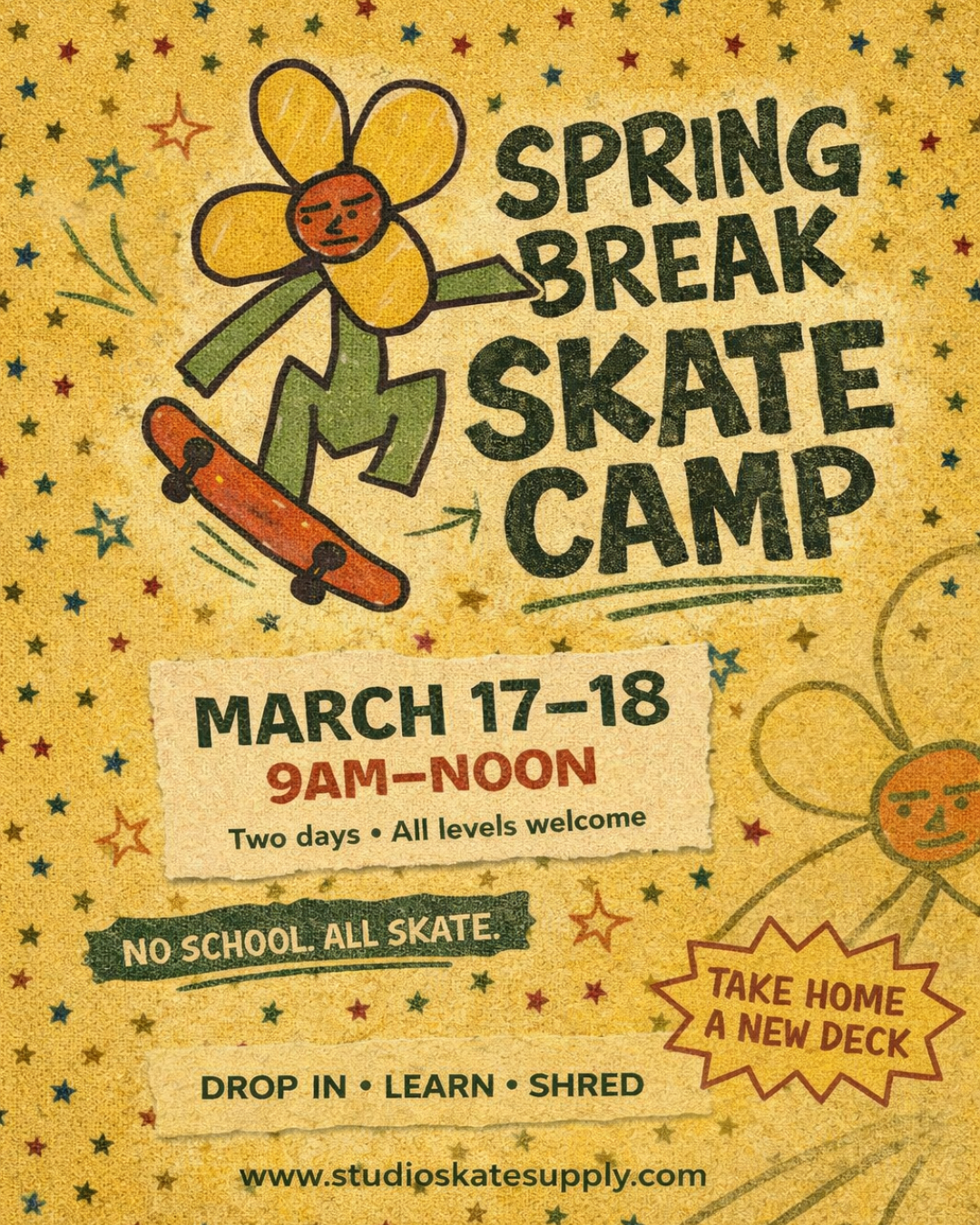 Spring Break Skate Camp | March 17th & 18th