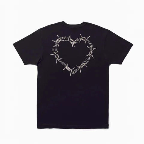 stance dont go bleedin my heart tee black