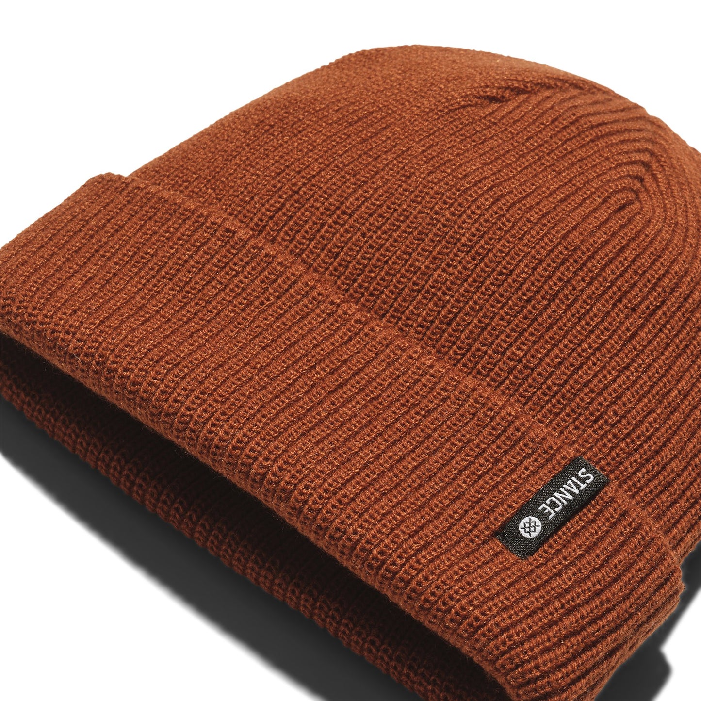 stance icon 2 beanie rust