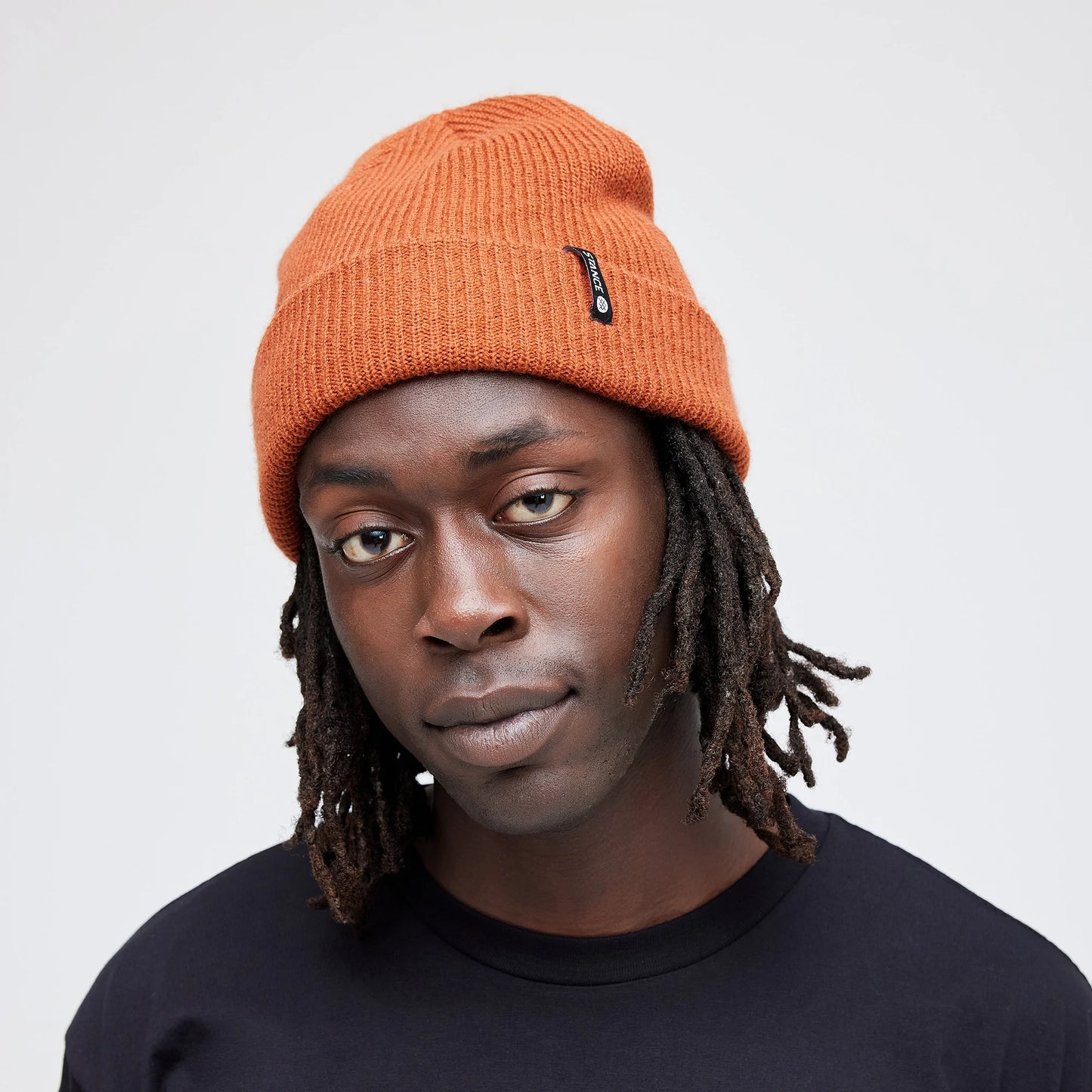 stance icon 2 beanie rust