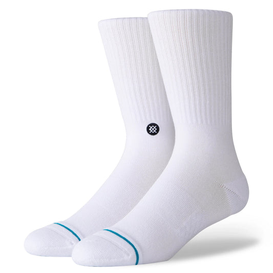 stance icon sock white