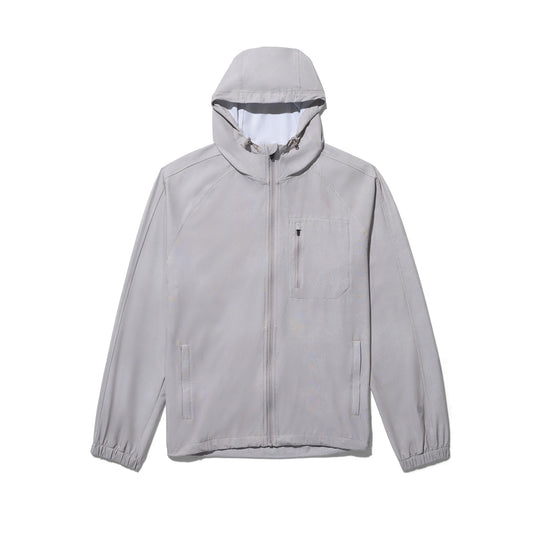 stance performance warm up jacket string grey