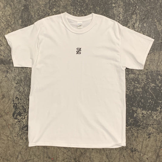 studio logo tee white