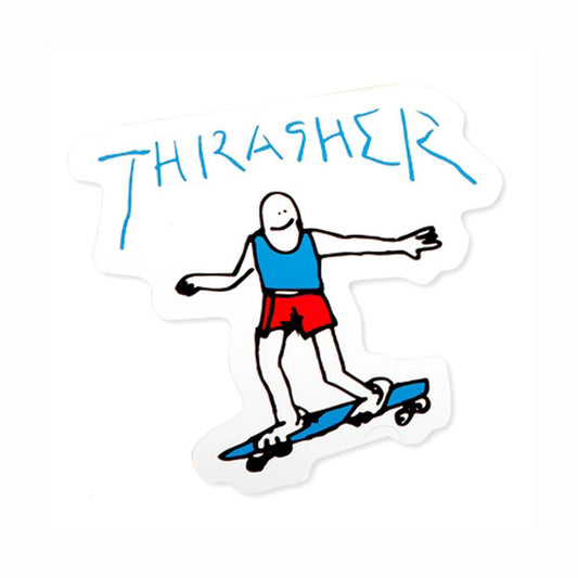 thrasher gonz logo 4in sticker