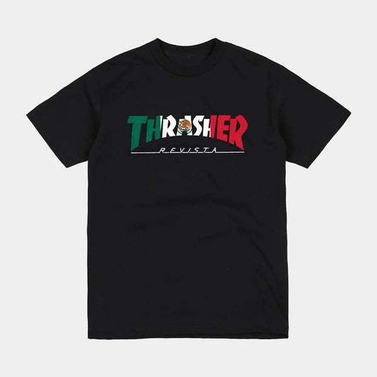 thrasher mexico revista tee black