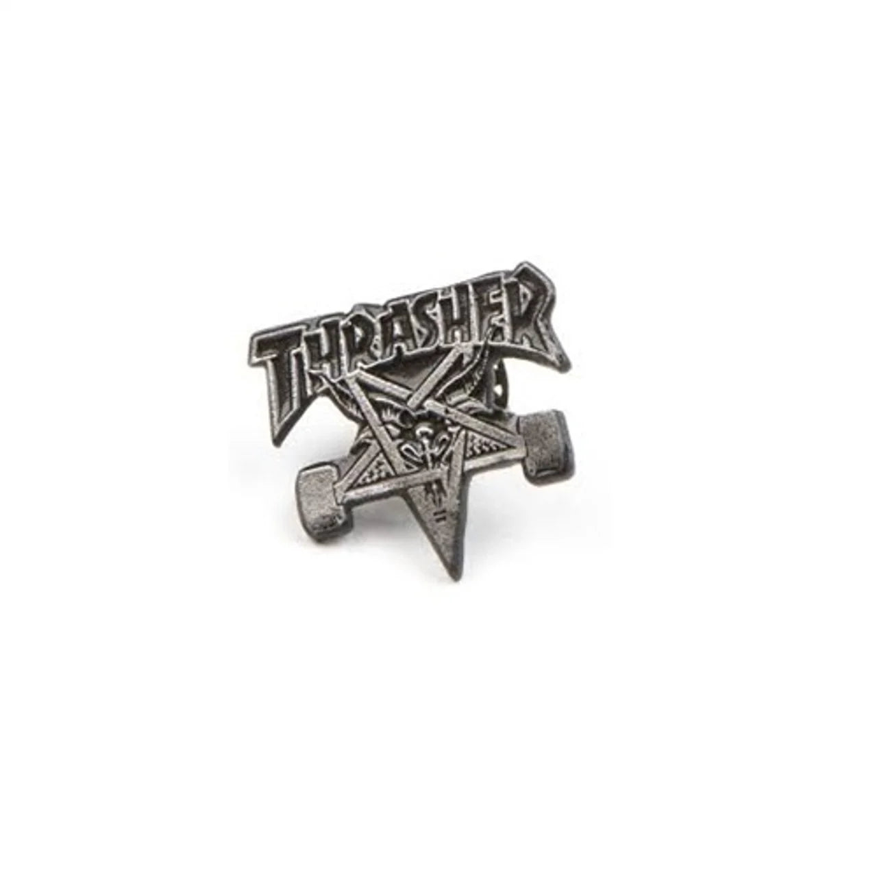 thrasher sk8 goat lapel pin