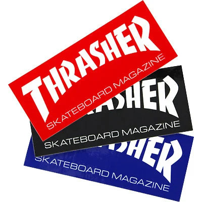 thrasher skate mag large 10inch sticker