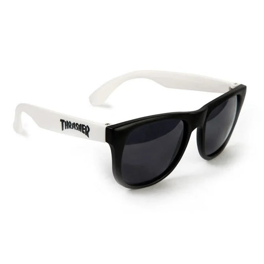 thrasher sunglasses white