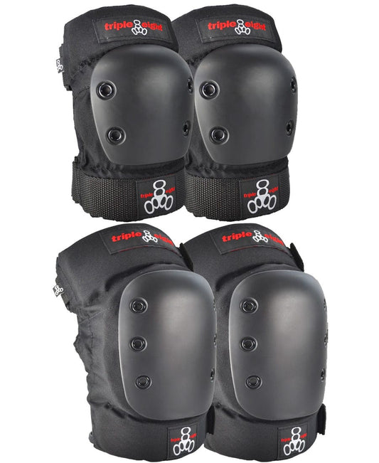 triple 8 street 2 pack knee elbow
